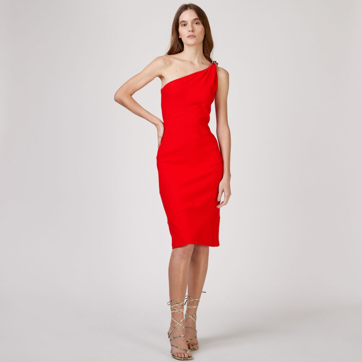 Vestido Um Ombro Só Givenchy