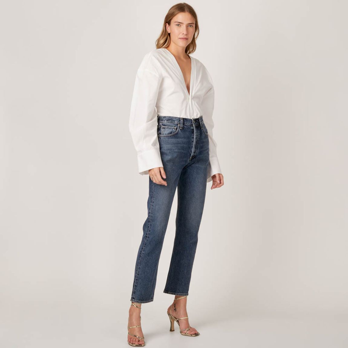 Calça 90s Pinch Waist Agolde