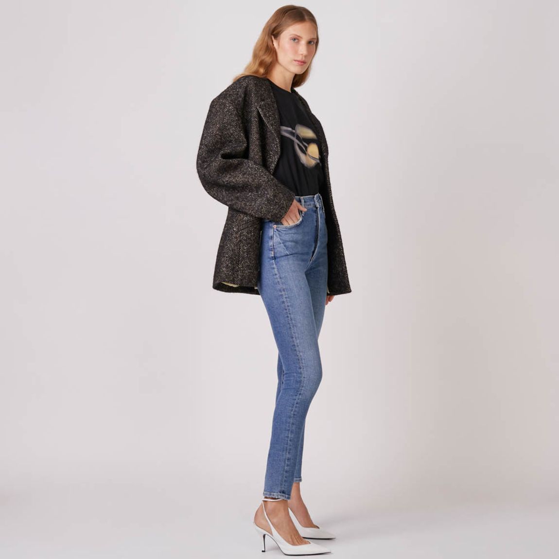 Calça Pinch Waist Agolde