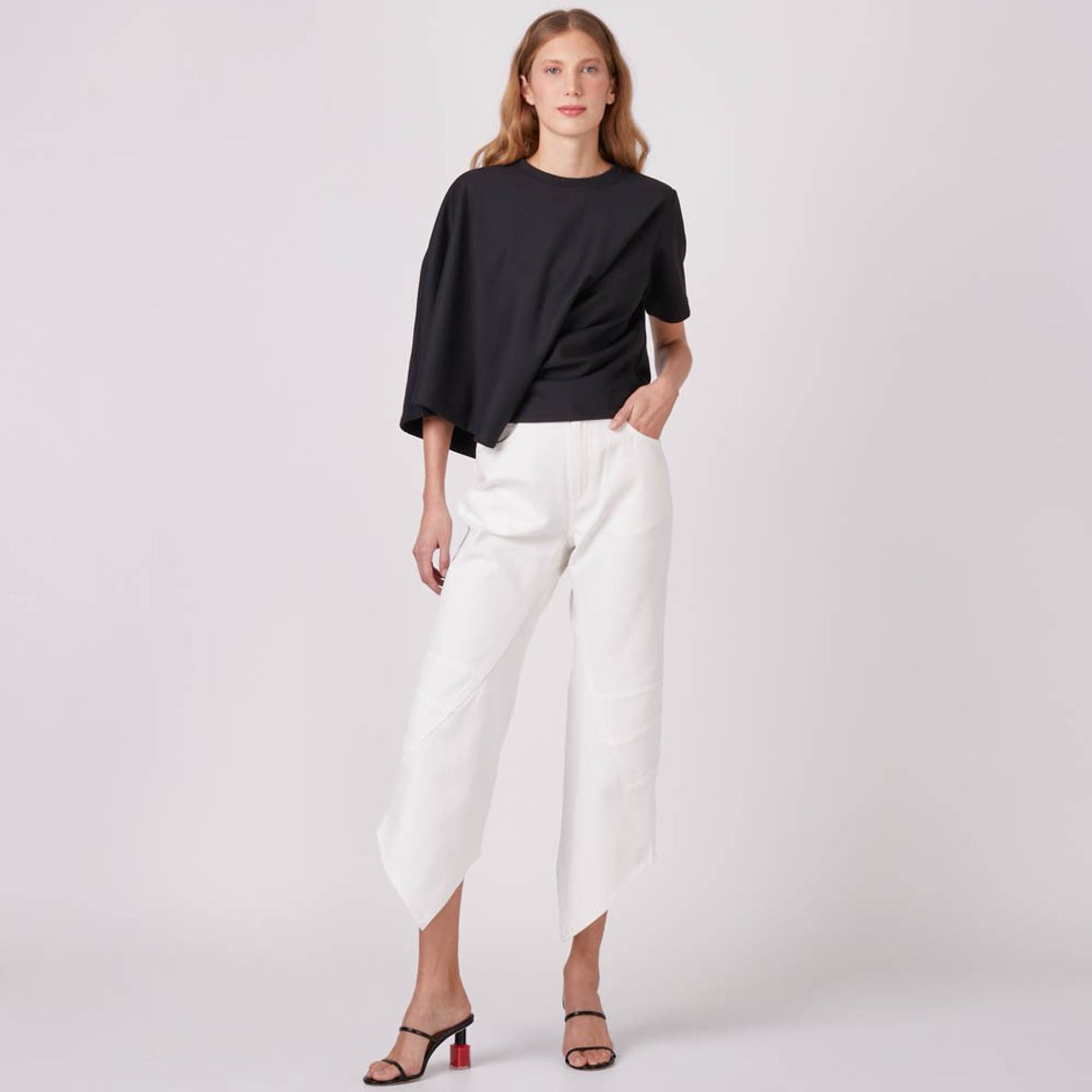 Calça Curved Jeans Loewe