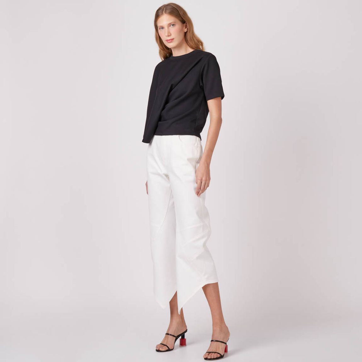 Calça Curved Jeans Loewe
