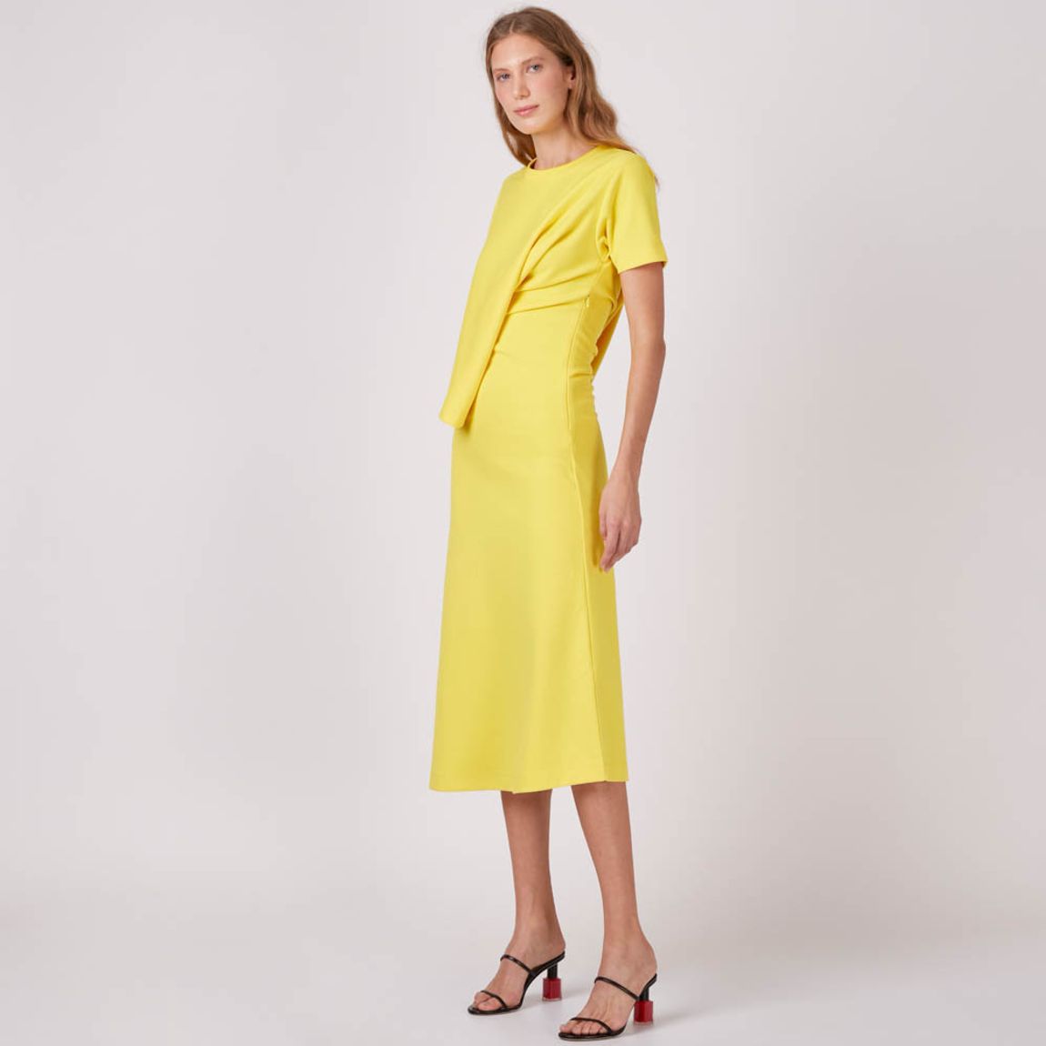 Vestido Asymmetric Loewe