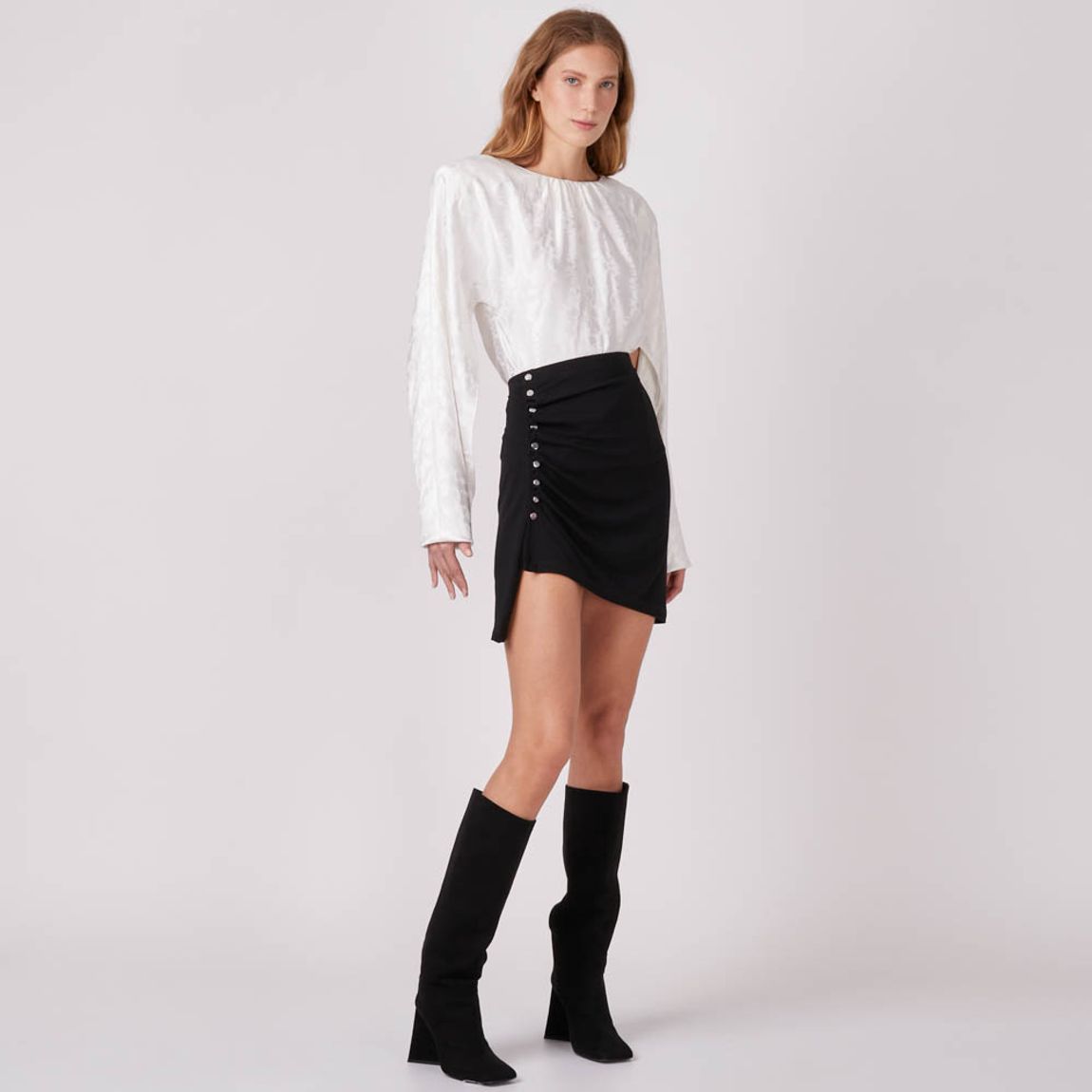 Blusa Jacquard Attico