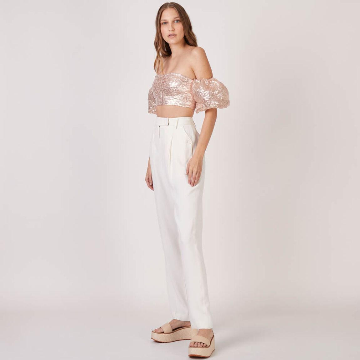Blusa Cloque Marble Mari