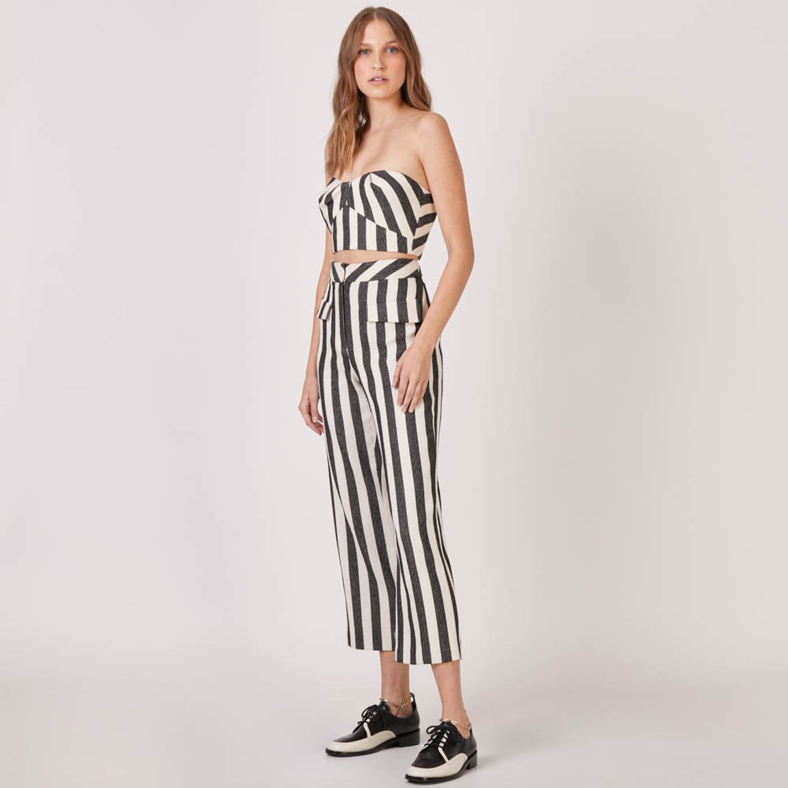 Calça Bouclé Stripes Leila