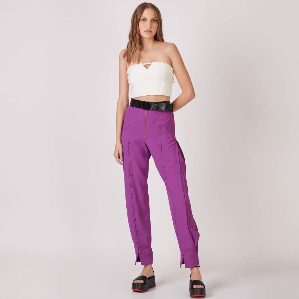 Calça Crepe Feixe Vivian