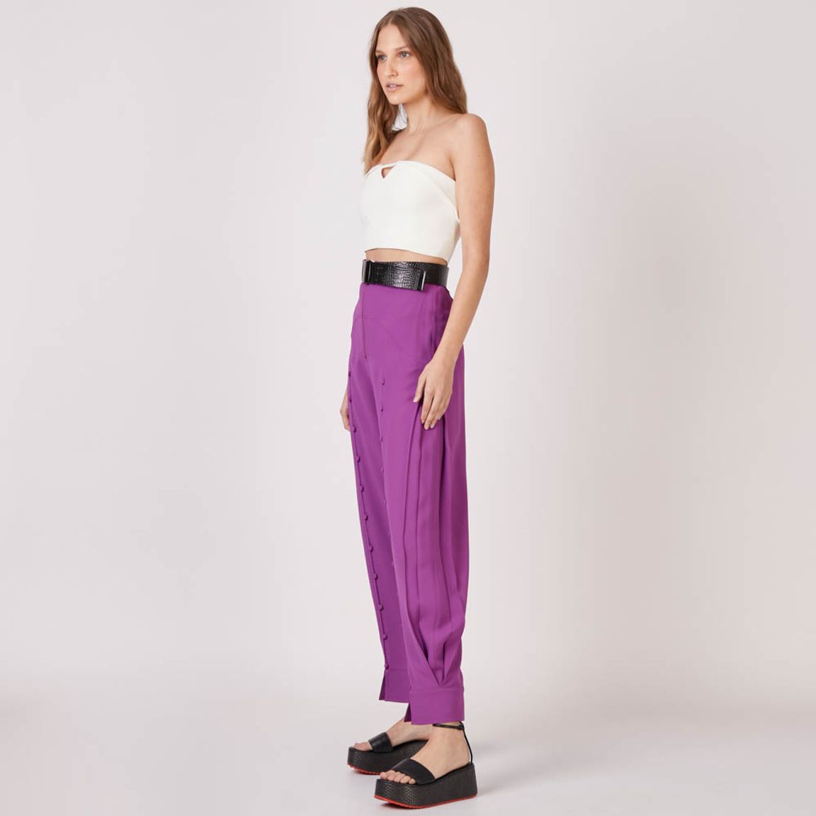 Calça Crepe Feixe Vivian