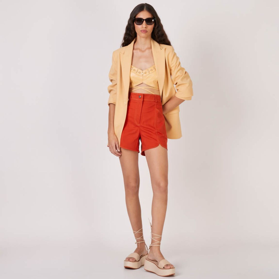 Shorts Sarja Washed Brisa