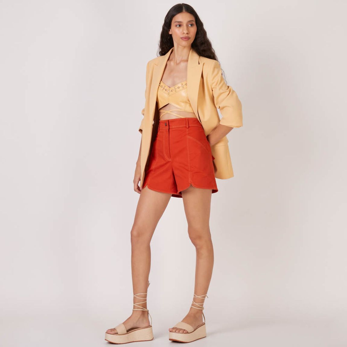 Shorts Sarja Washed Brisa