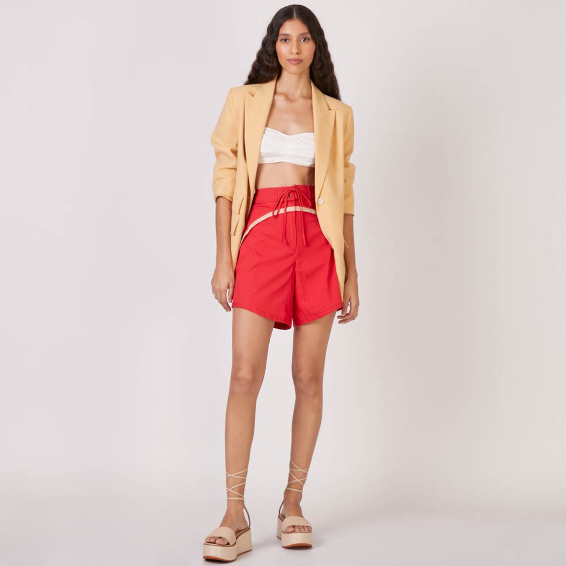 Shorts Tecno Wave Rosa