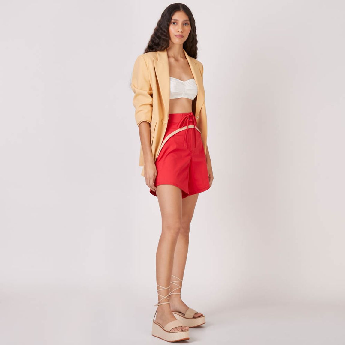 Shorts Tecno Wave Rosa
