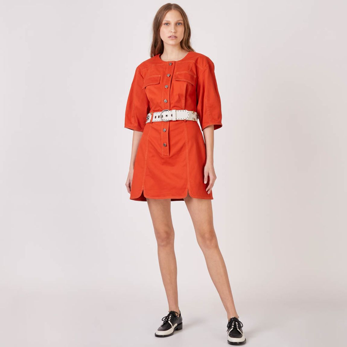 Vestido Sarja Washed Bem