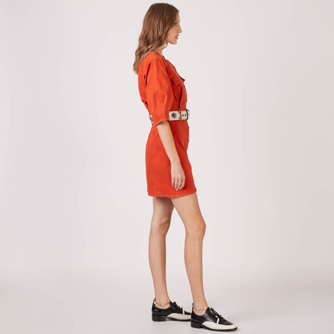 Vestido Sarja Washed Bem