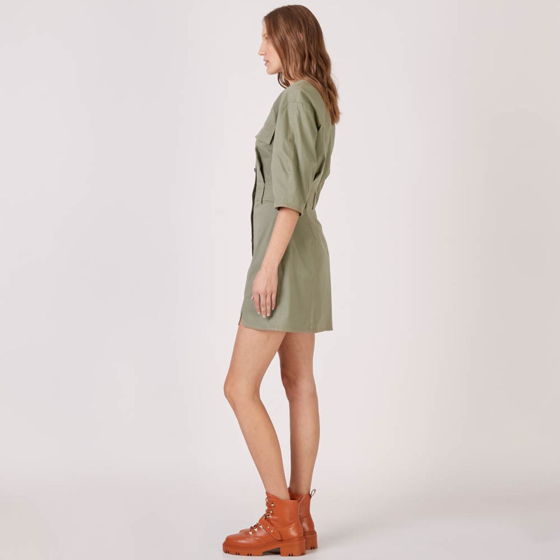 Vestido Sarja Washed Bem