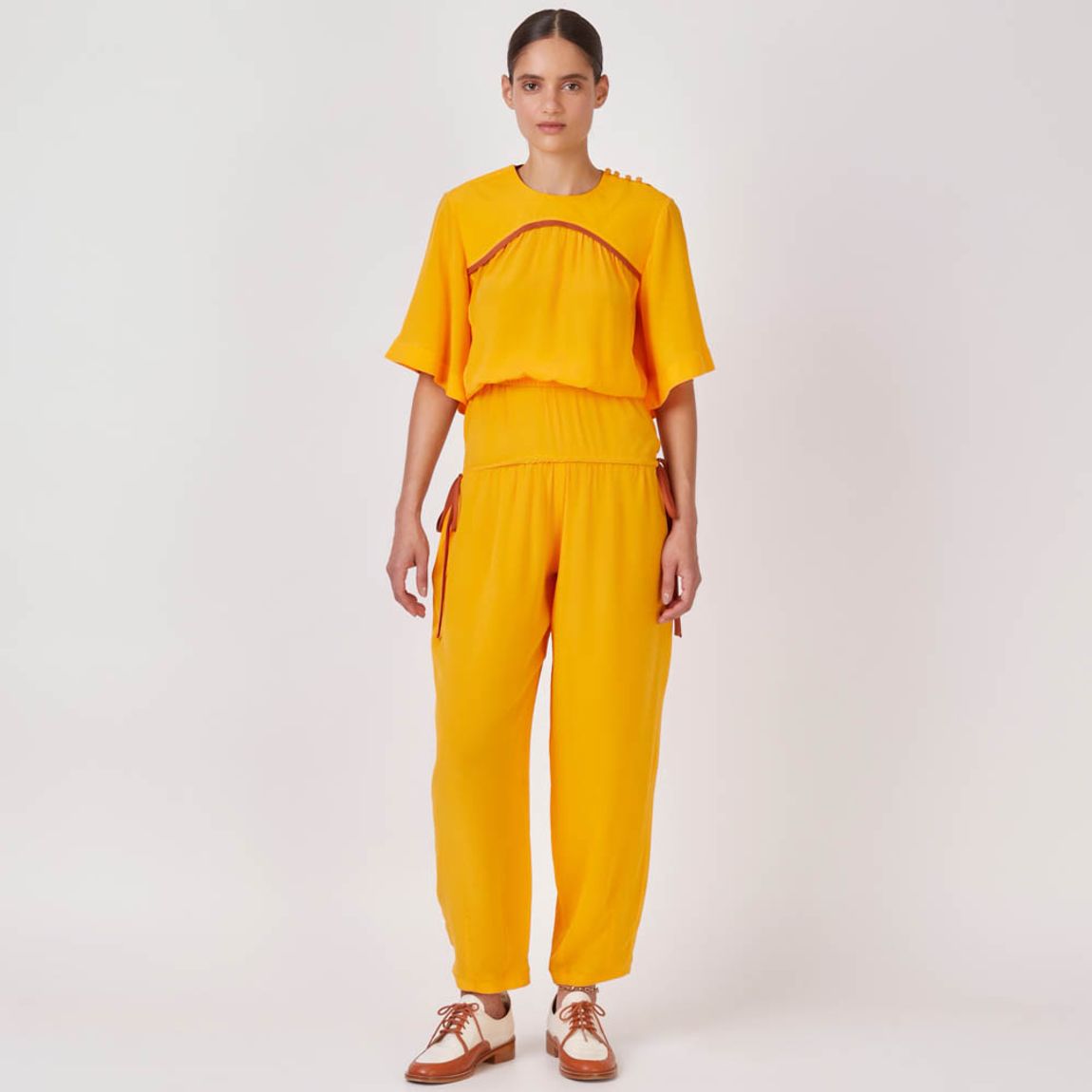 Blusa Crepe de Seda Cintia