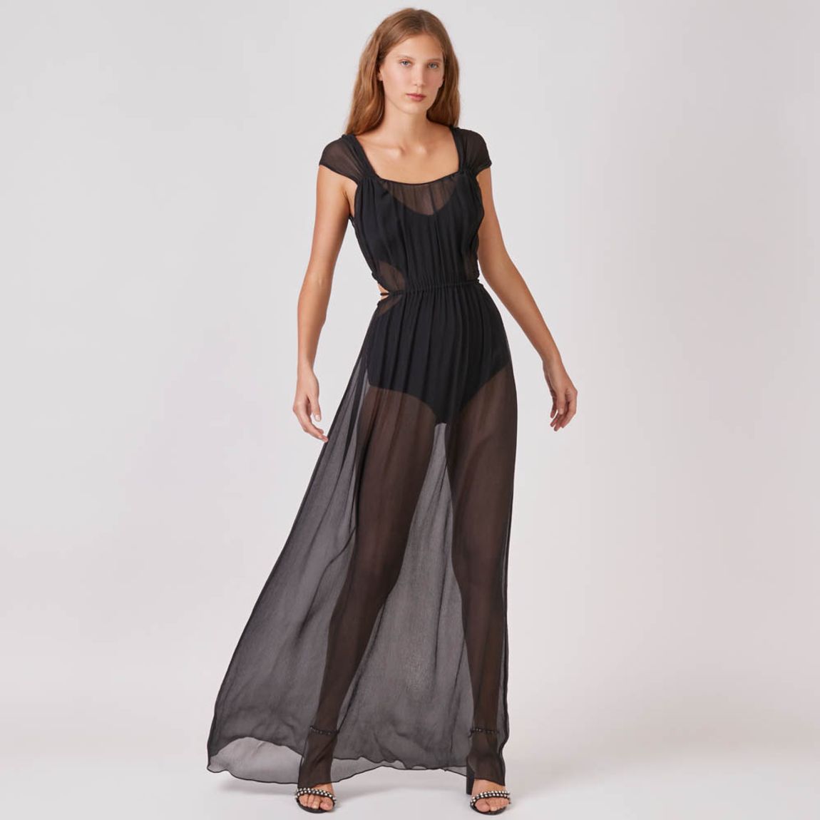Vestido Chiffon Orbe Ondina