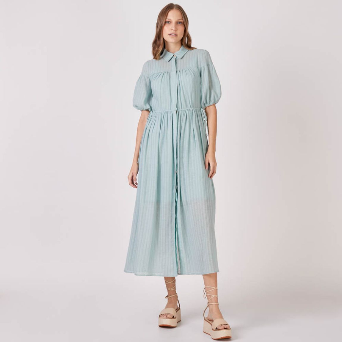 Vestido Cotton Tressê Tania