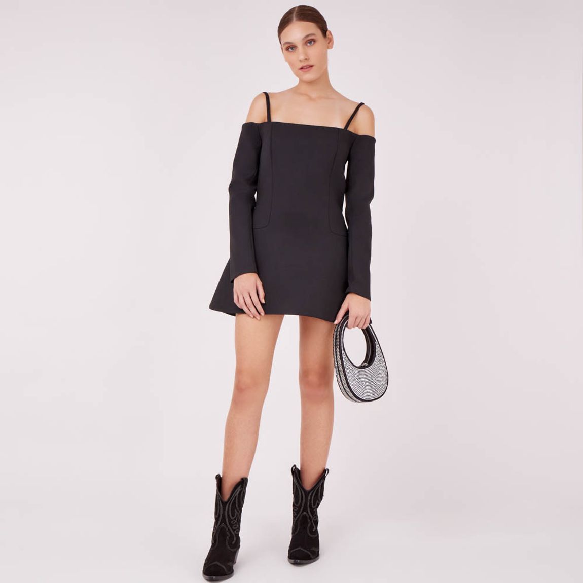 Vestido Ombro a Ombro Coperni