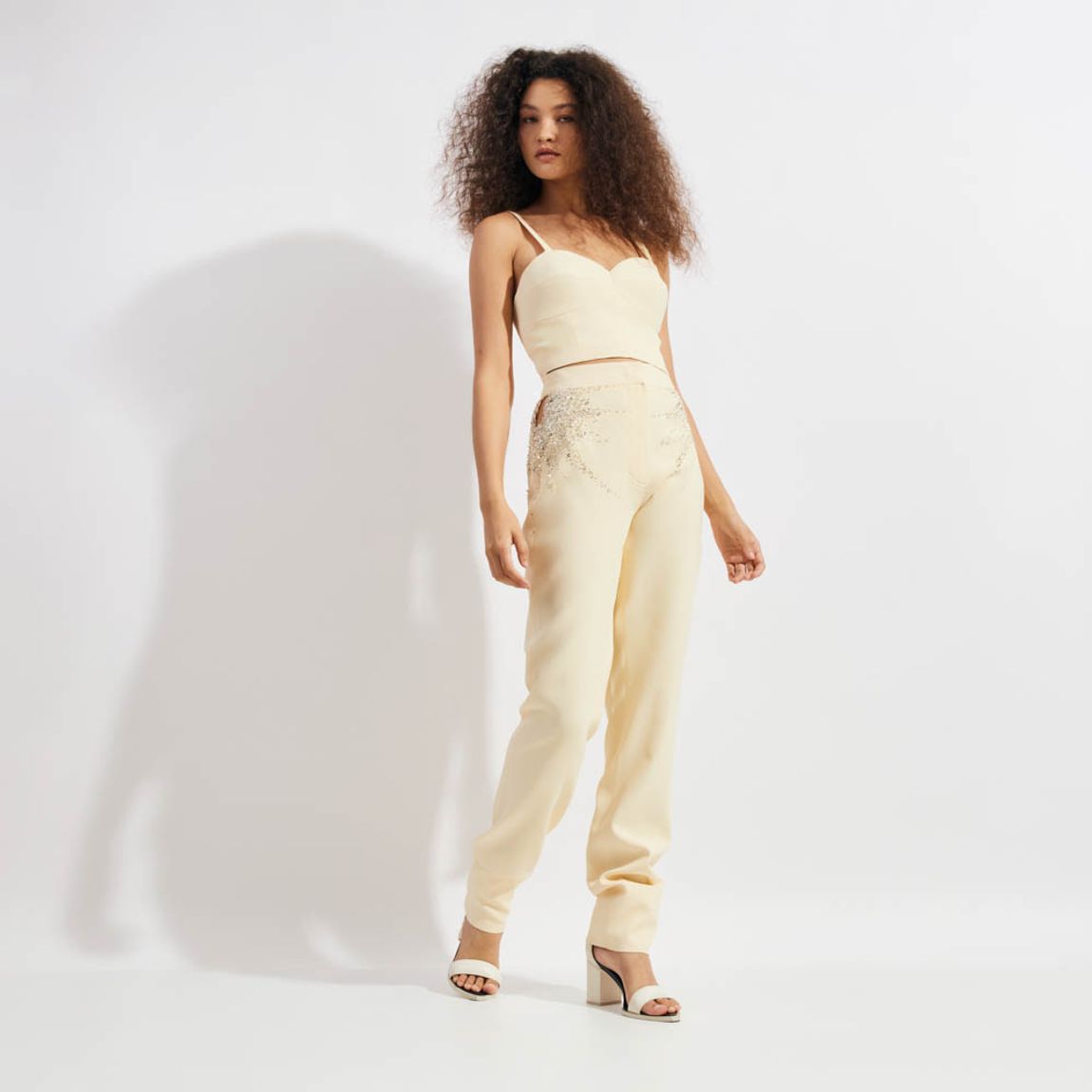 Calça Crepe Cristal Celine