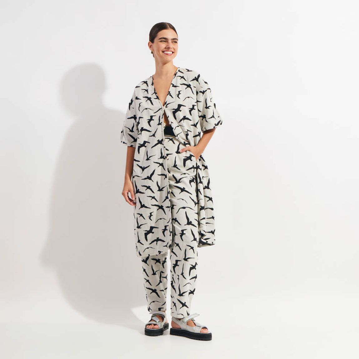 Kimono Jacquard Flow Paco