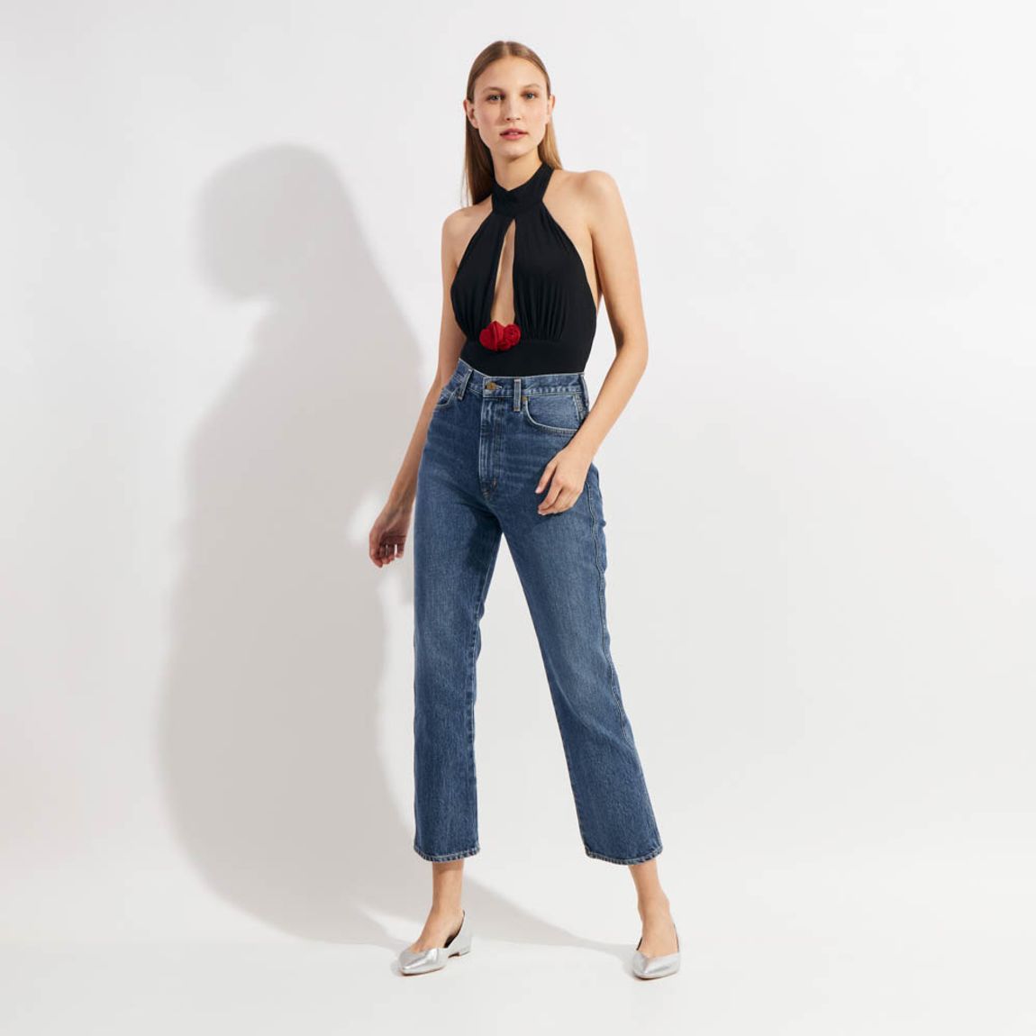 Blusa Flor Vermelha Magda Butrym