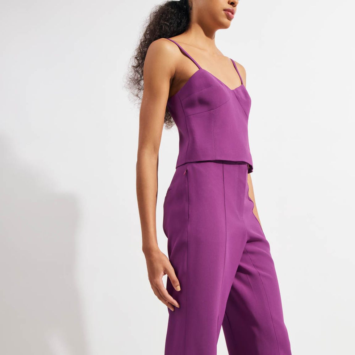 Blusa Crepe Tailor Teca