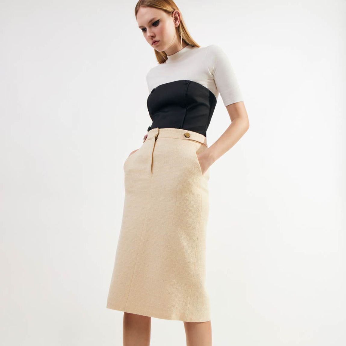 Saia Bouclé Textura Ivory