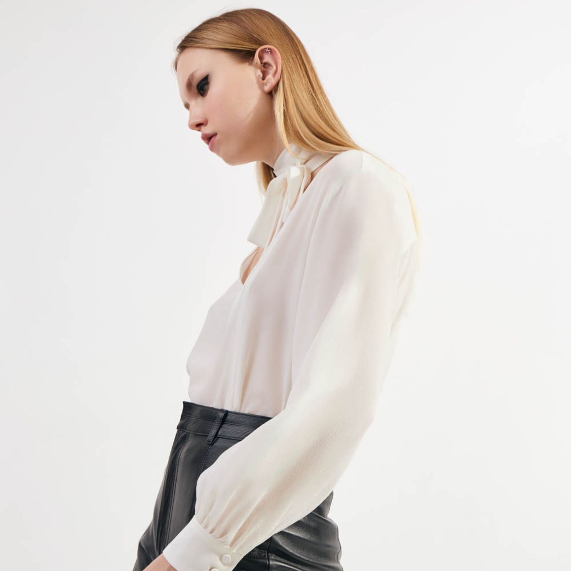 Blusa Crepe de Seda Carrie
