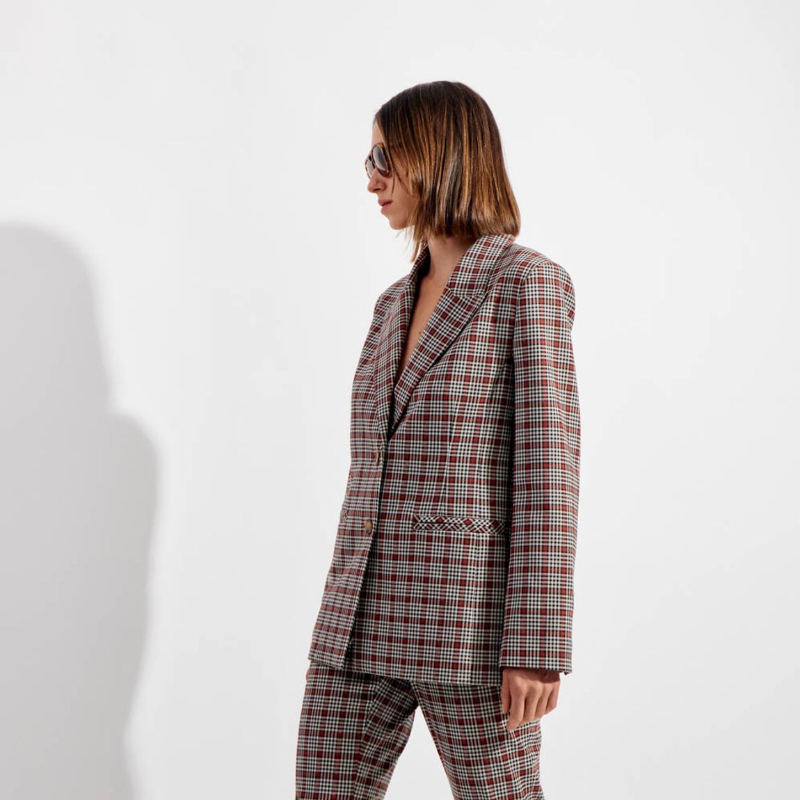 Blazer Gabardine Vichy Lena