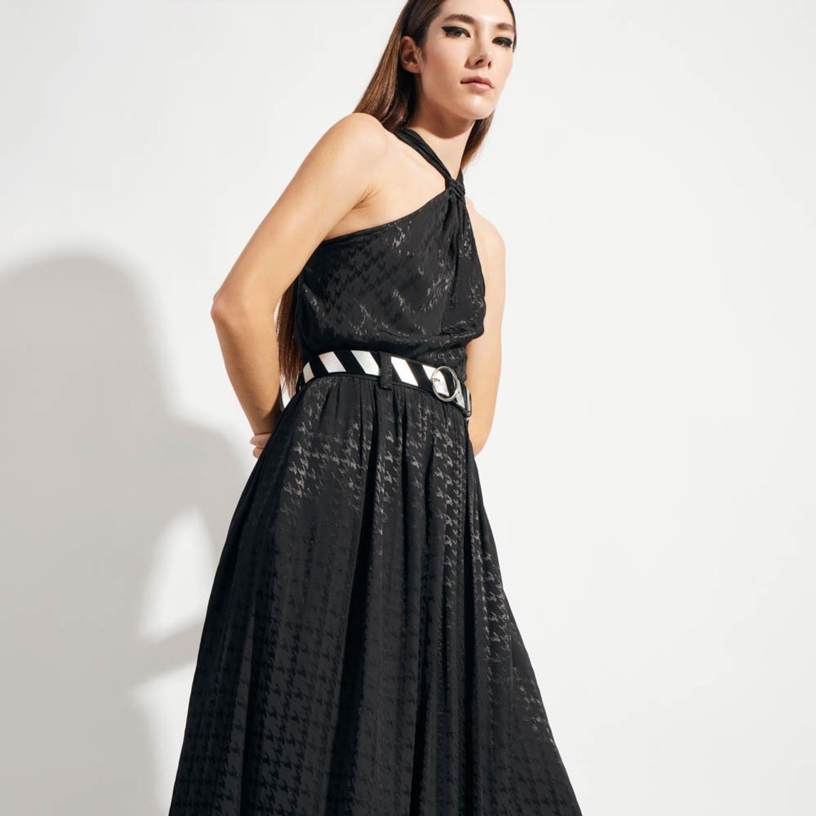 Blusa Pied Coq Fluid Gloria