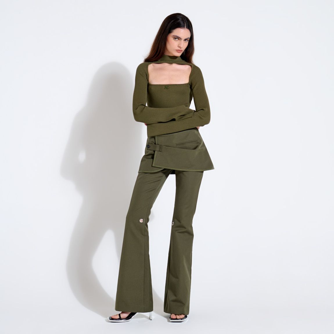 Calça Saia Modular Courrèges