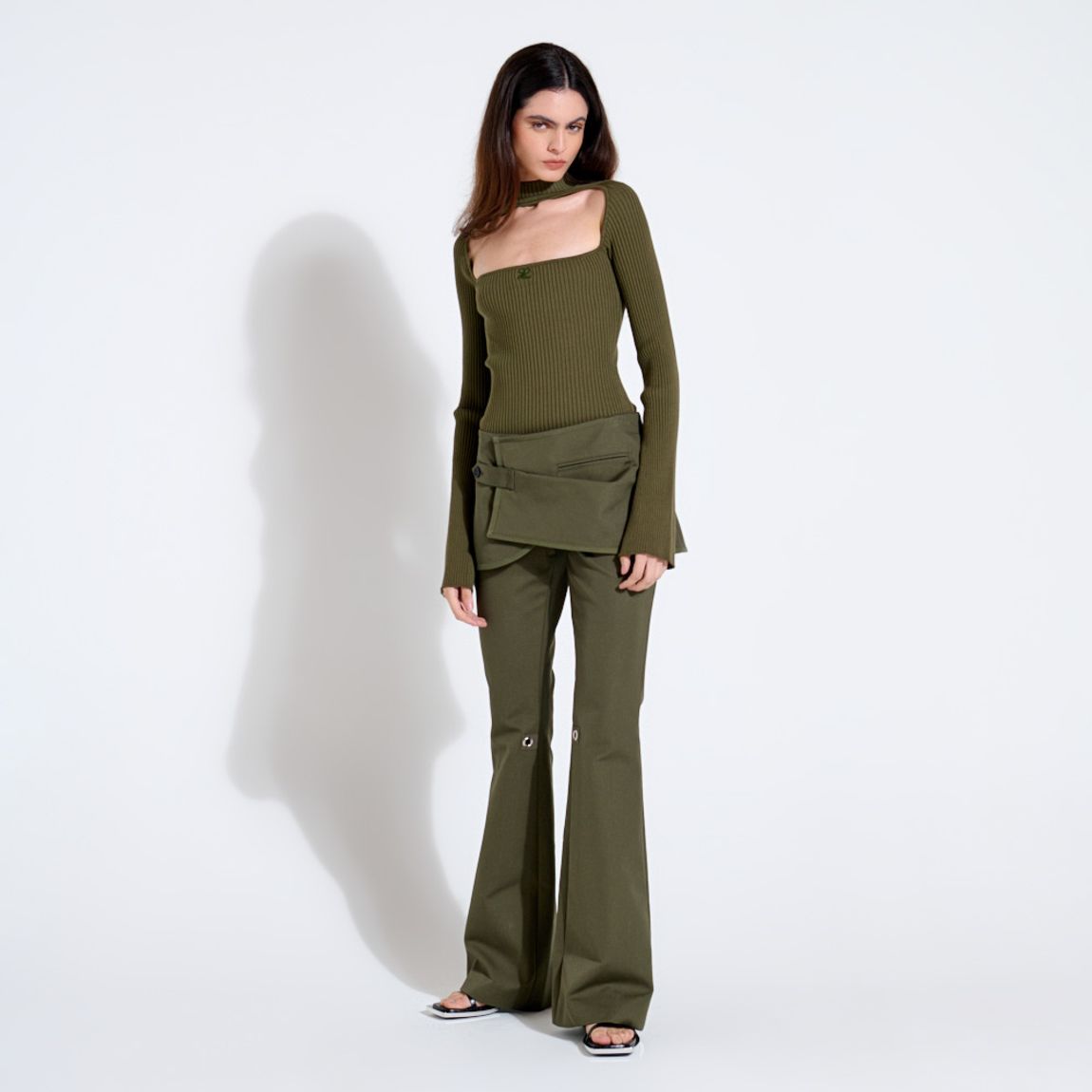 Calça Saia Modular Courrèges