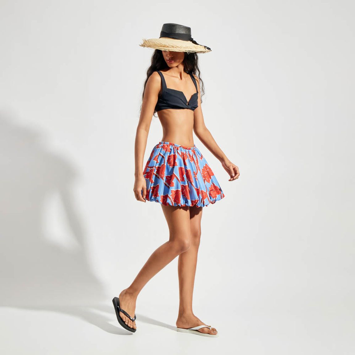 Mini Saia Estampada Lo de Lui