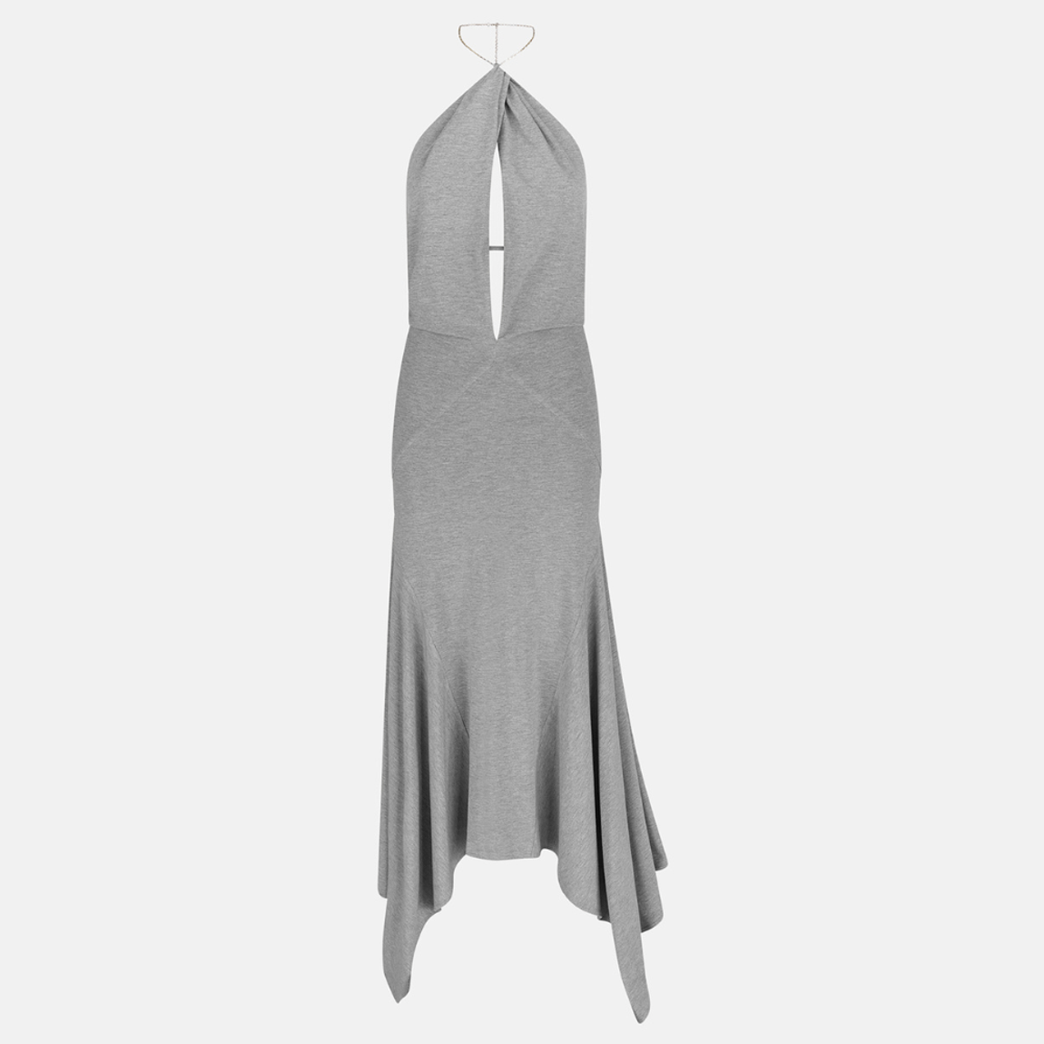 Vestido Longo Frente Única The Attico