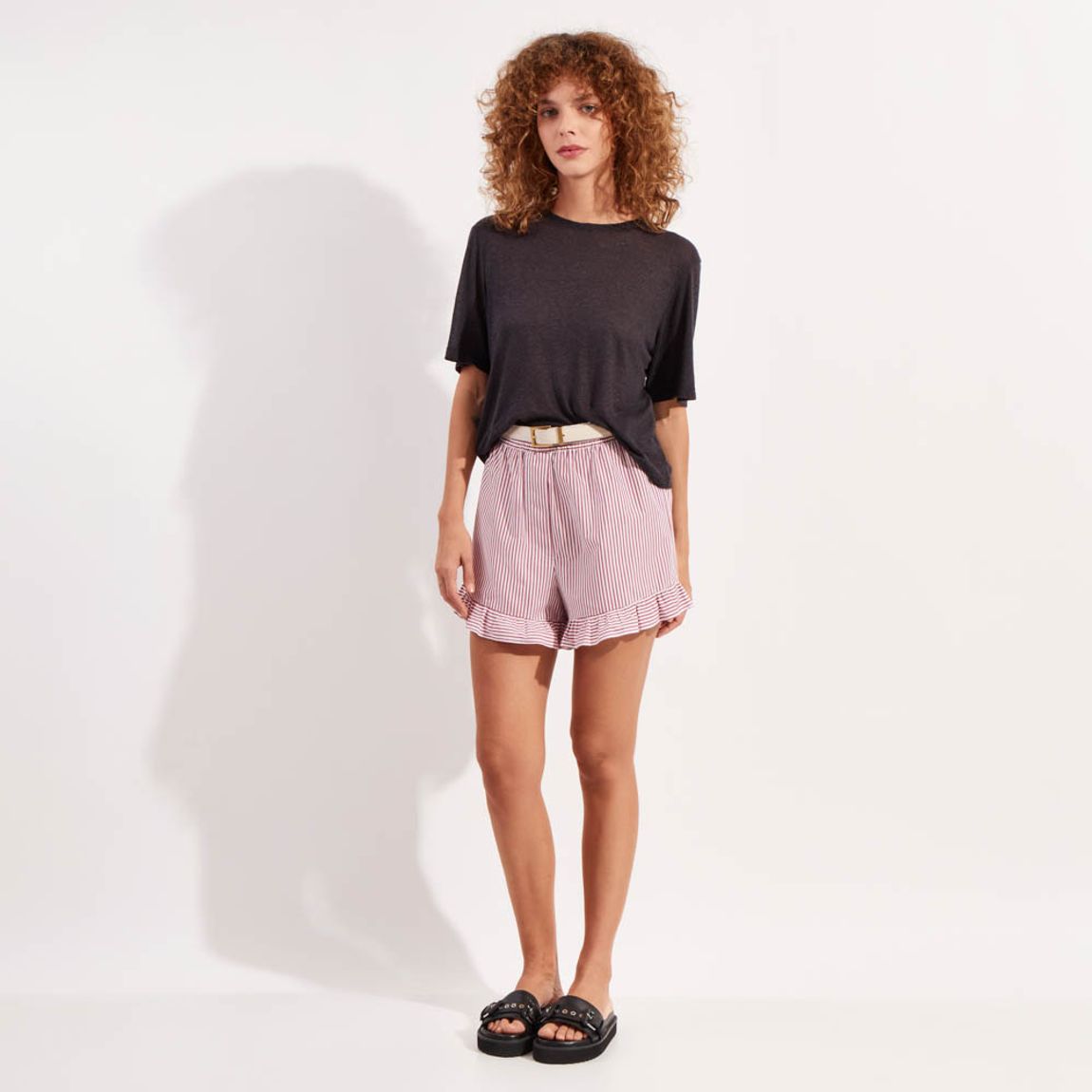 Camiseta Linen Dina