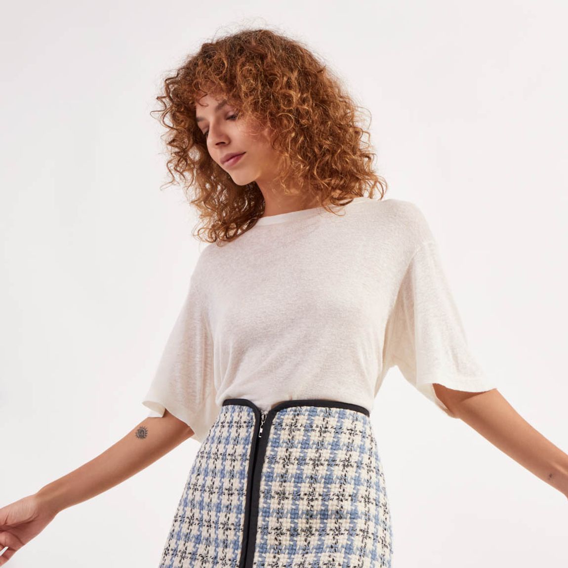 Camiseta Linen Dina