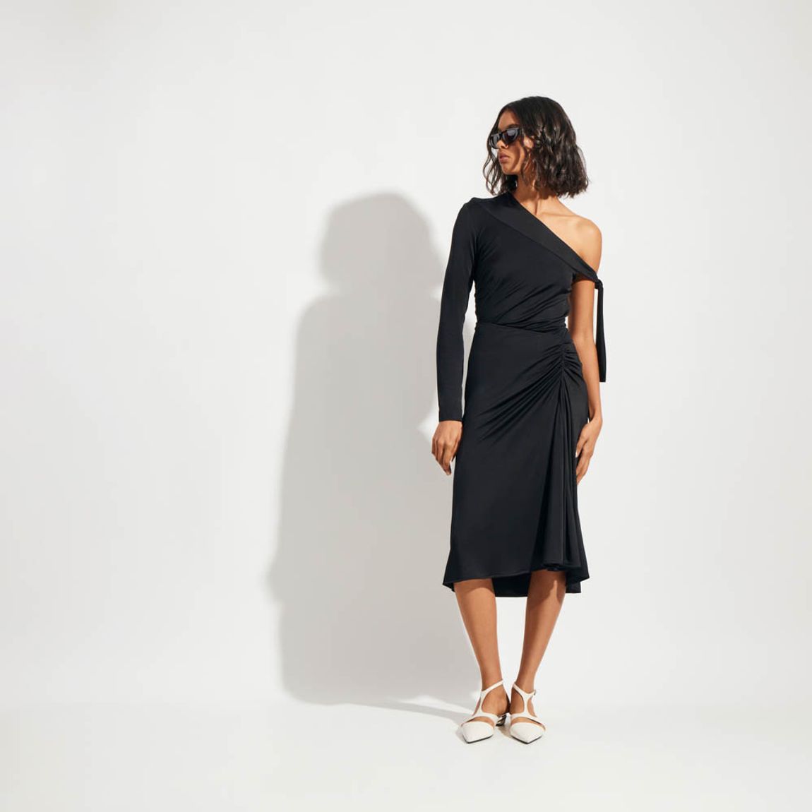 Saia Jersey Crepe Camelia