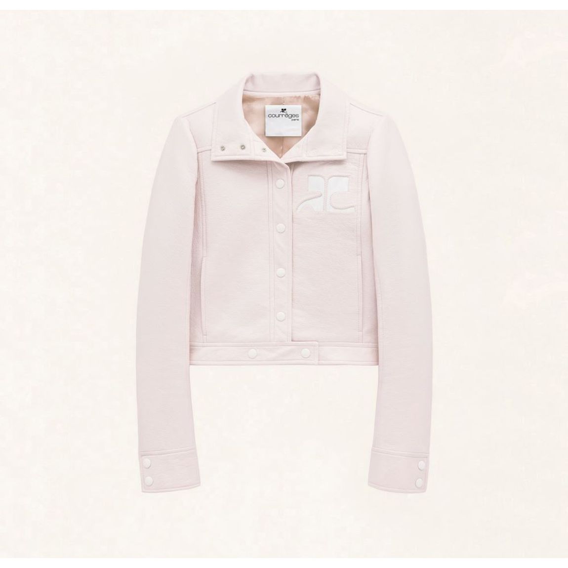 Jaqueta Vinil Reedition Courrèges