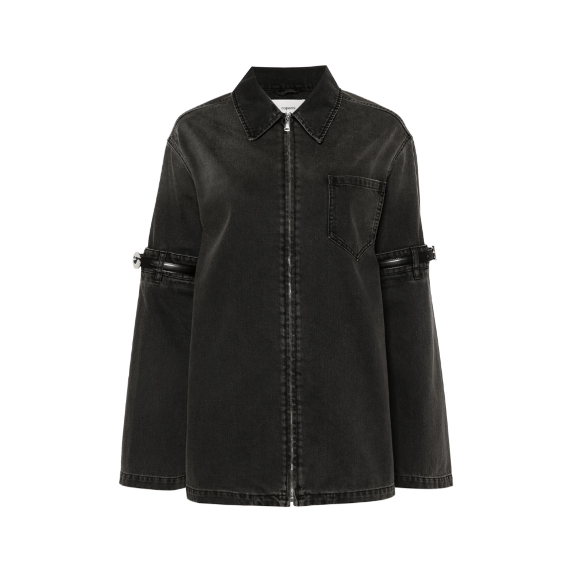Jaqueta Jeans Bomber Coperni