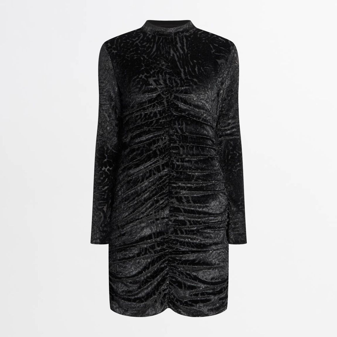 Vestido Veludo Devore Diana
