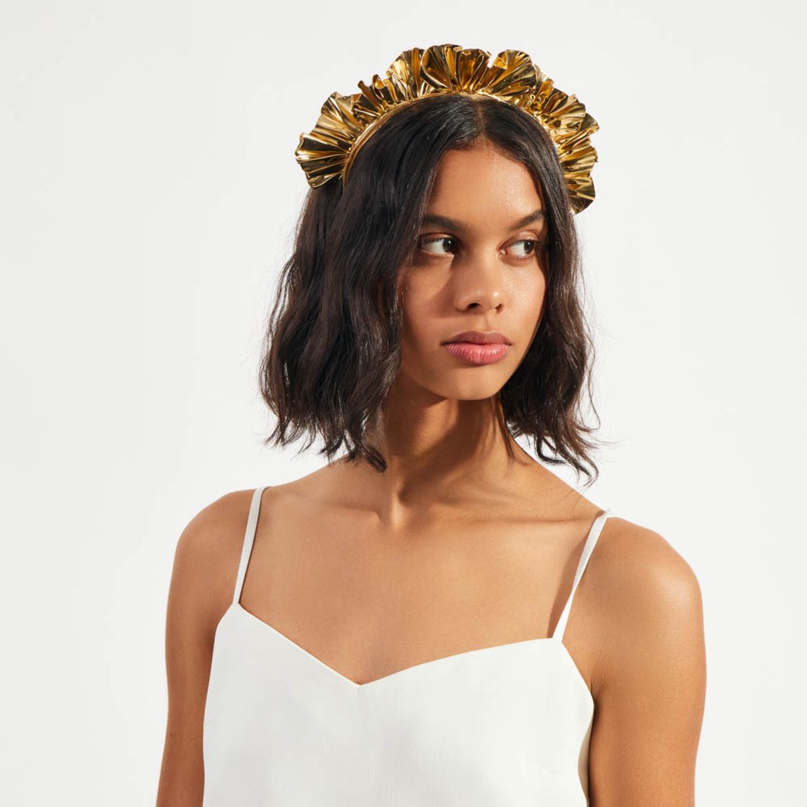 Headpiece Metal Torcido Jadie