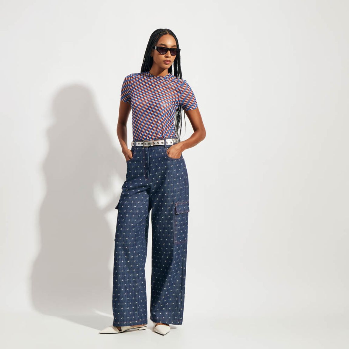 Blusa Tule Serena