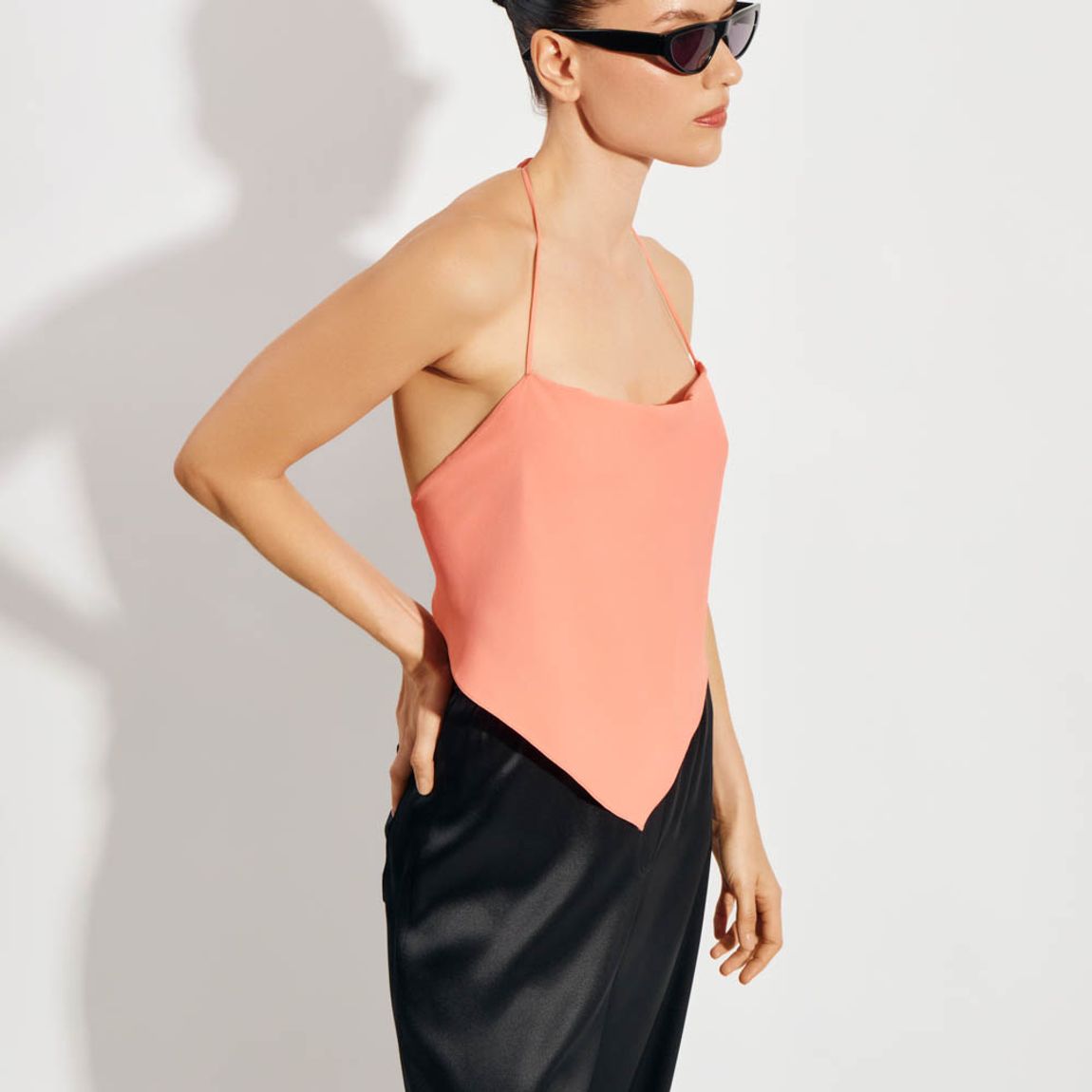 Blusa Crepe Square Pamela