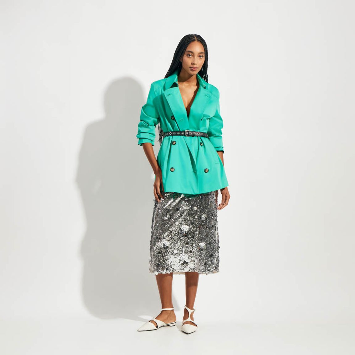 Trench Coat Cotton Tech Norah