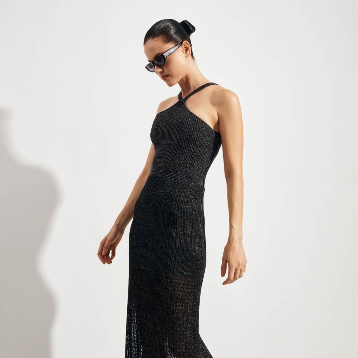 Vestido Lurex Space Ester