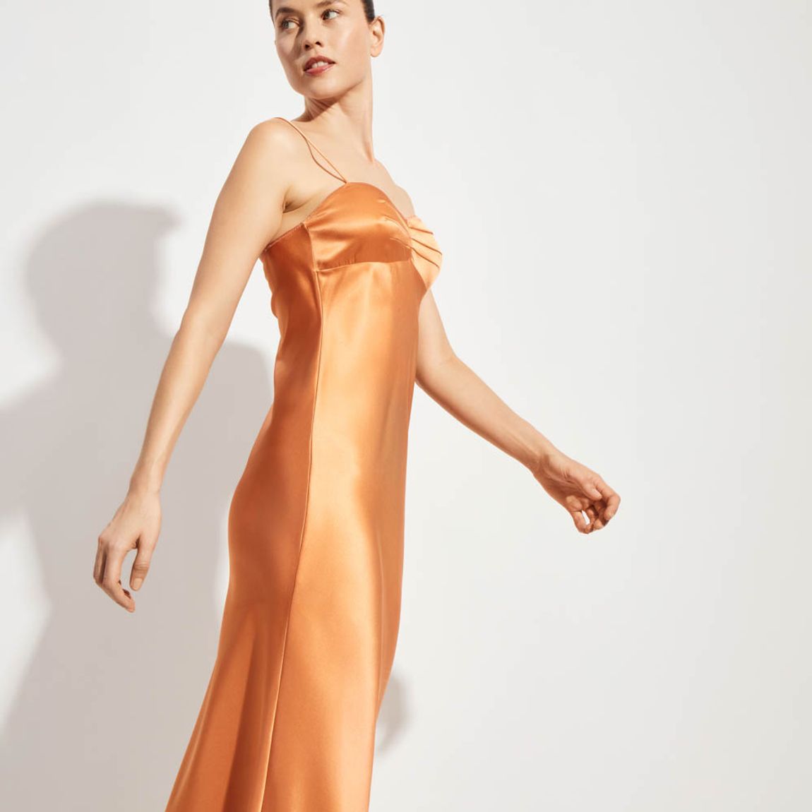 Vestido Cetim Pesado Florence