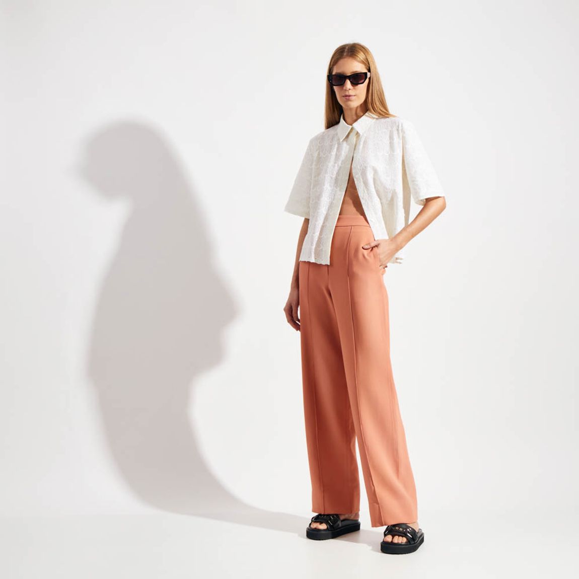 Calça Crepe Patou Bia