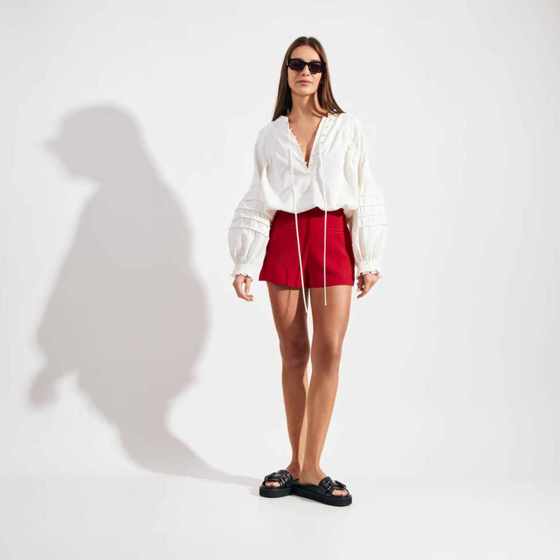 Shorts Crepe Patou Lele