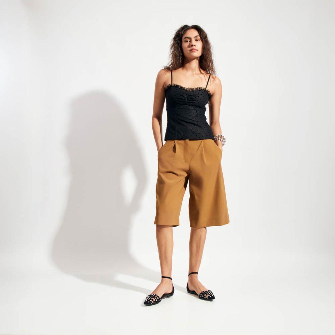 Blusa Renda Flocada Greta