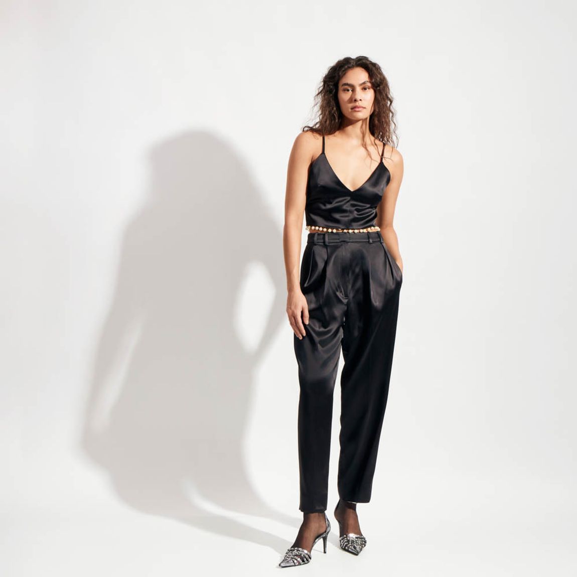 Top Satin Sandy